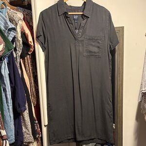 GAP Women's Gray Midi Dress